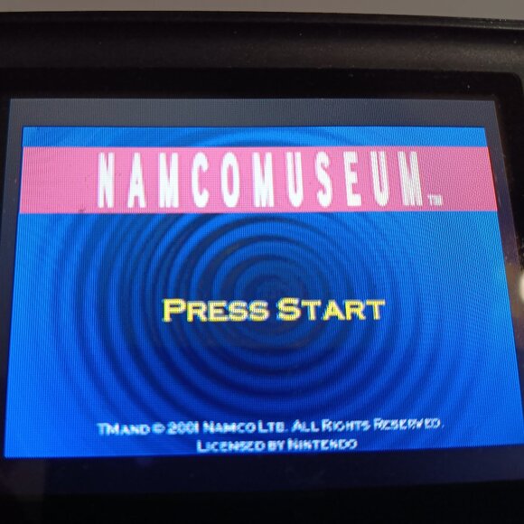 NAMCO Museum Nintendo Game Boy Advance Game GBA - Picture 1 of 4